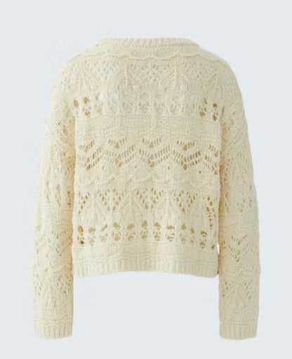 OUI PULLOVER WHITECAP GRAY