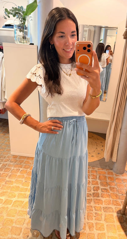 MAXI ROCK TENCEL DENIM