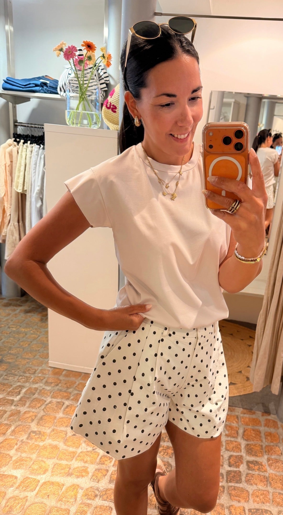 MIDI SHIRT BEIGE