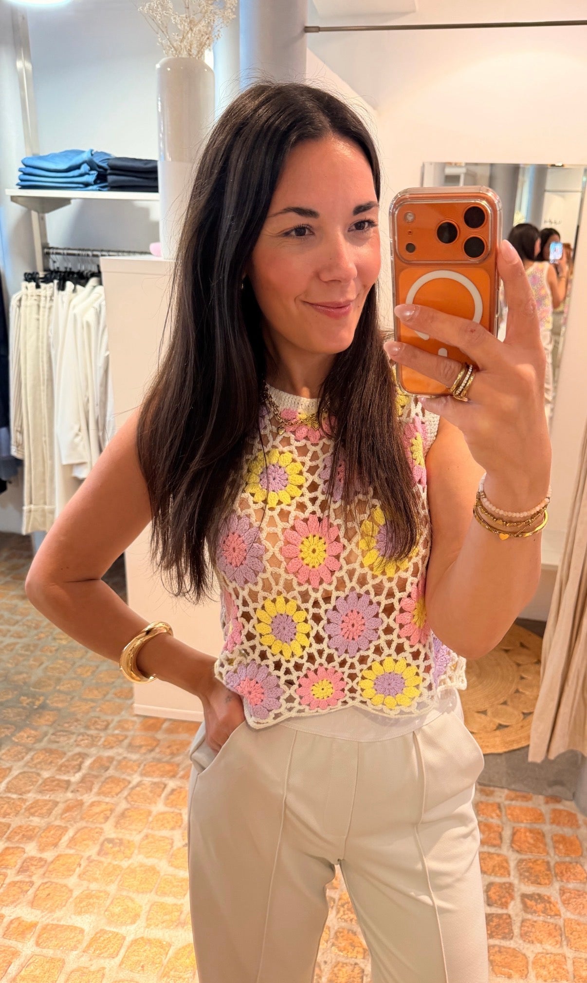 BOHO TOP CROCHET