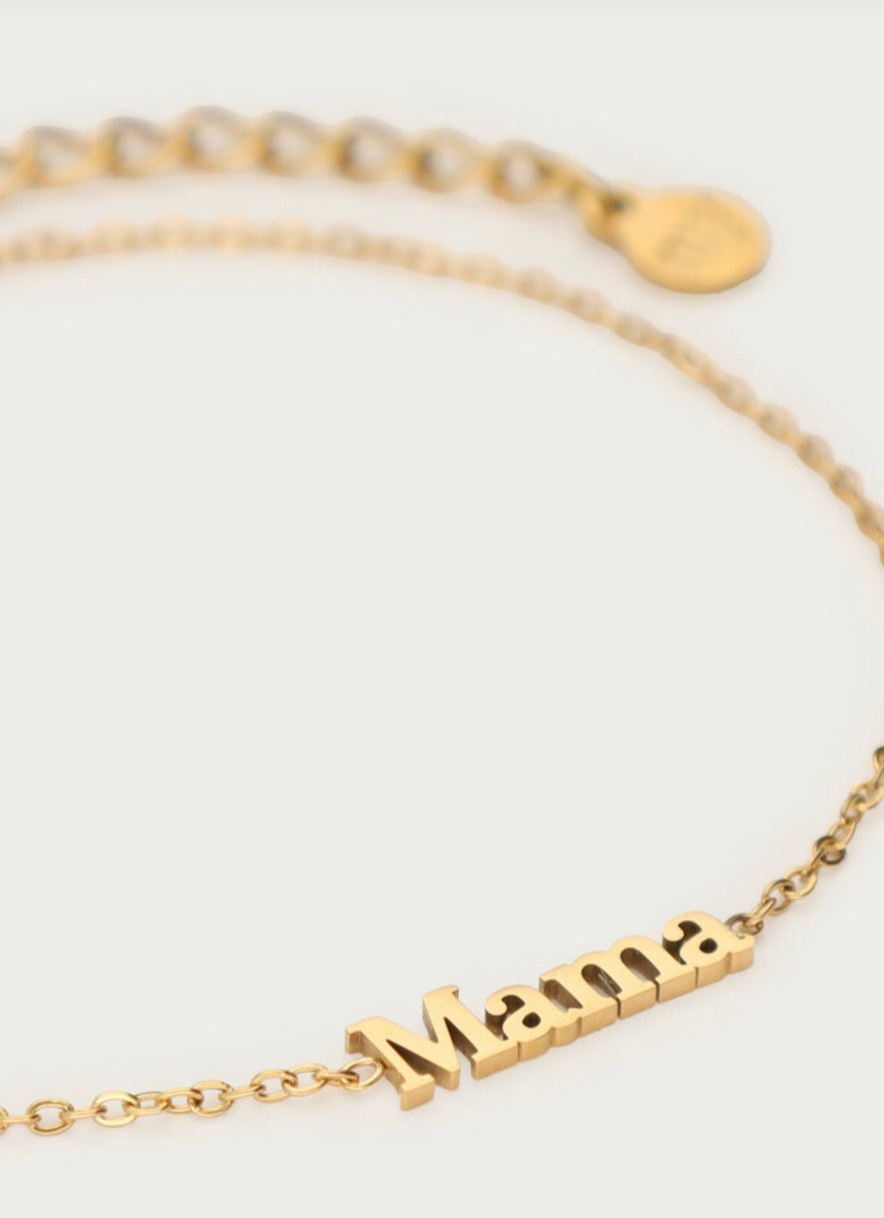 My Jewellery Love minimalistisches Armband Mama gold