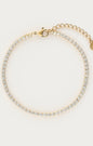 My Jewellery Armband mit Strasssteinen gold