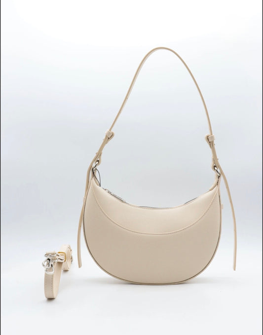 HALF MOON BAG MILKY