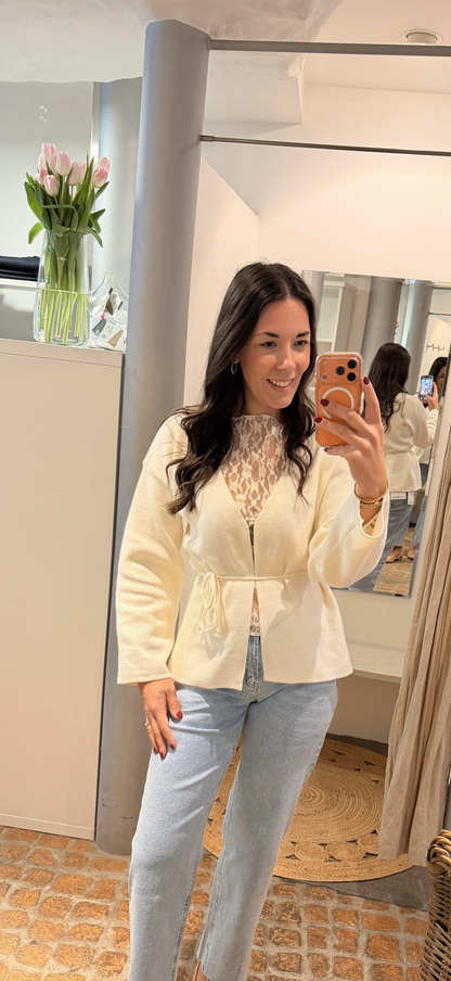 WICKEL CARDIGAN BEIGE