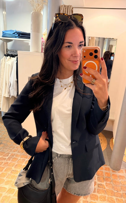 MOS MOSH LEONORA MILEY BLAZER NAVY