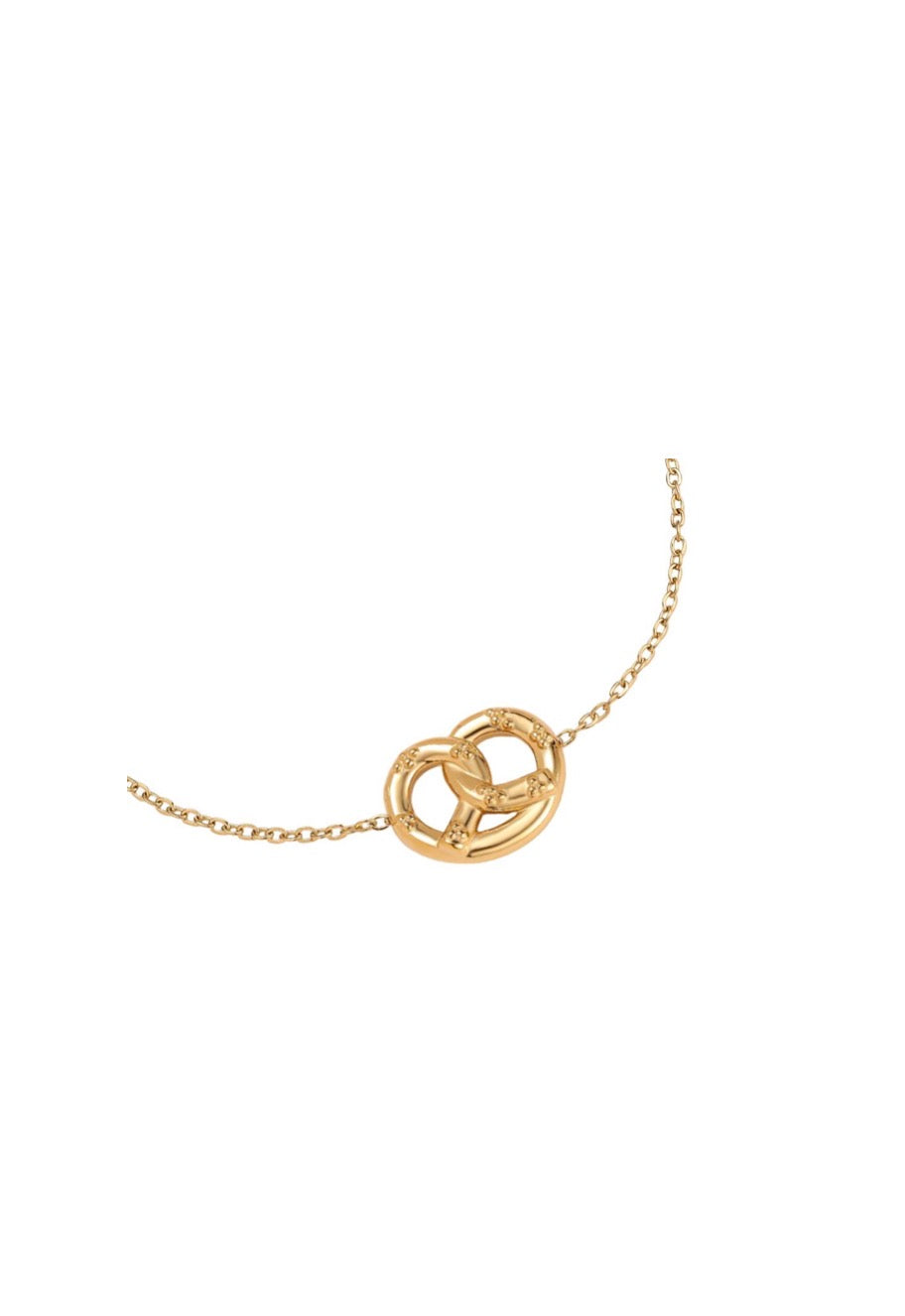 ARMBAND BREZEL GOLD