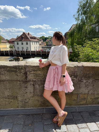 Sommer Rock in rosa