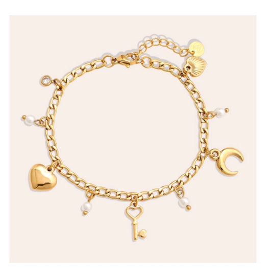 ARMBAND SONNE MOND UND STERNE