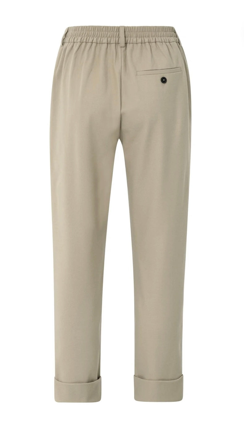 YAYA bequeme Hose in Beige