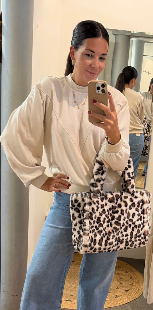 Sweatshirt Thick in beige