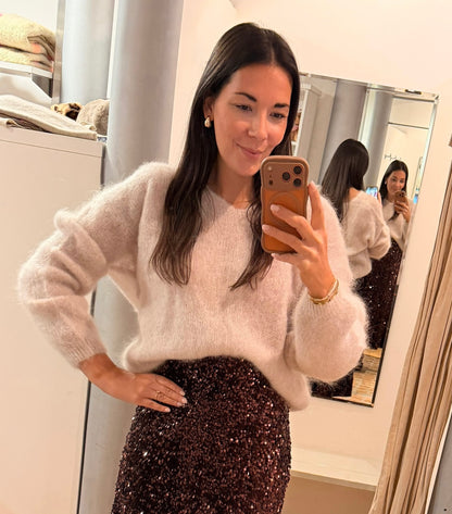 Kuscheliger Mohair Pullover