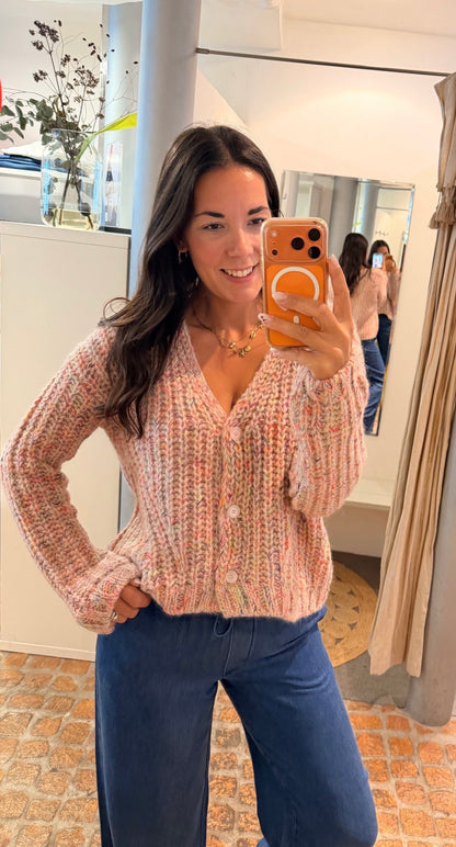 MILANO GROBSTRICK CARDIGAN