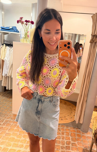 BOHO TOP CROCHET