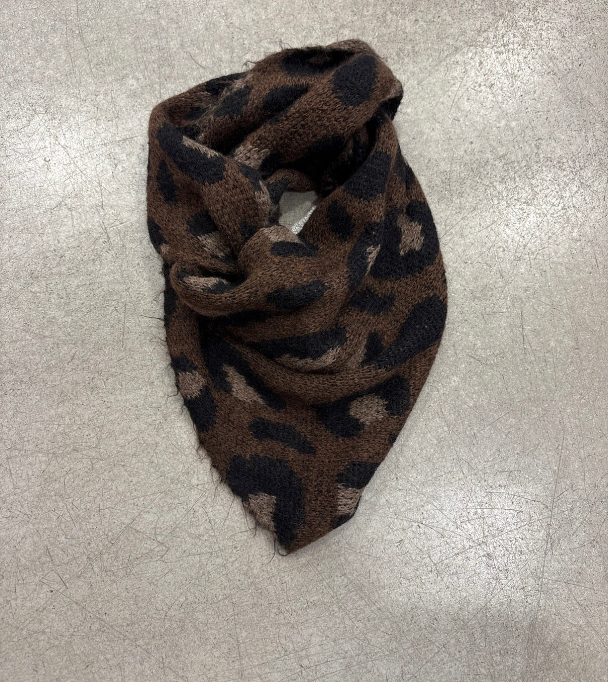 Dreieckstuch LEO in braun