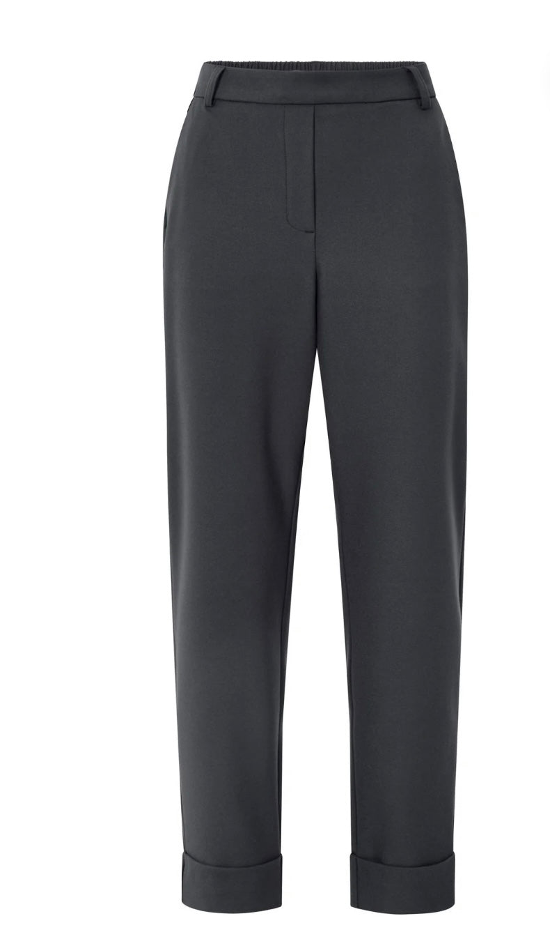 YAYA bequeme Hose in Anthrazit