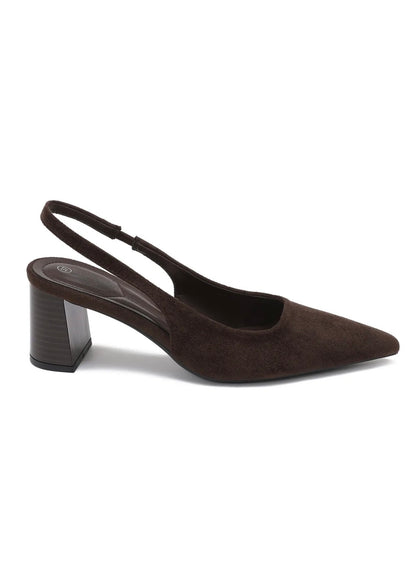 SLING PUMPS BROWN