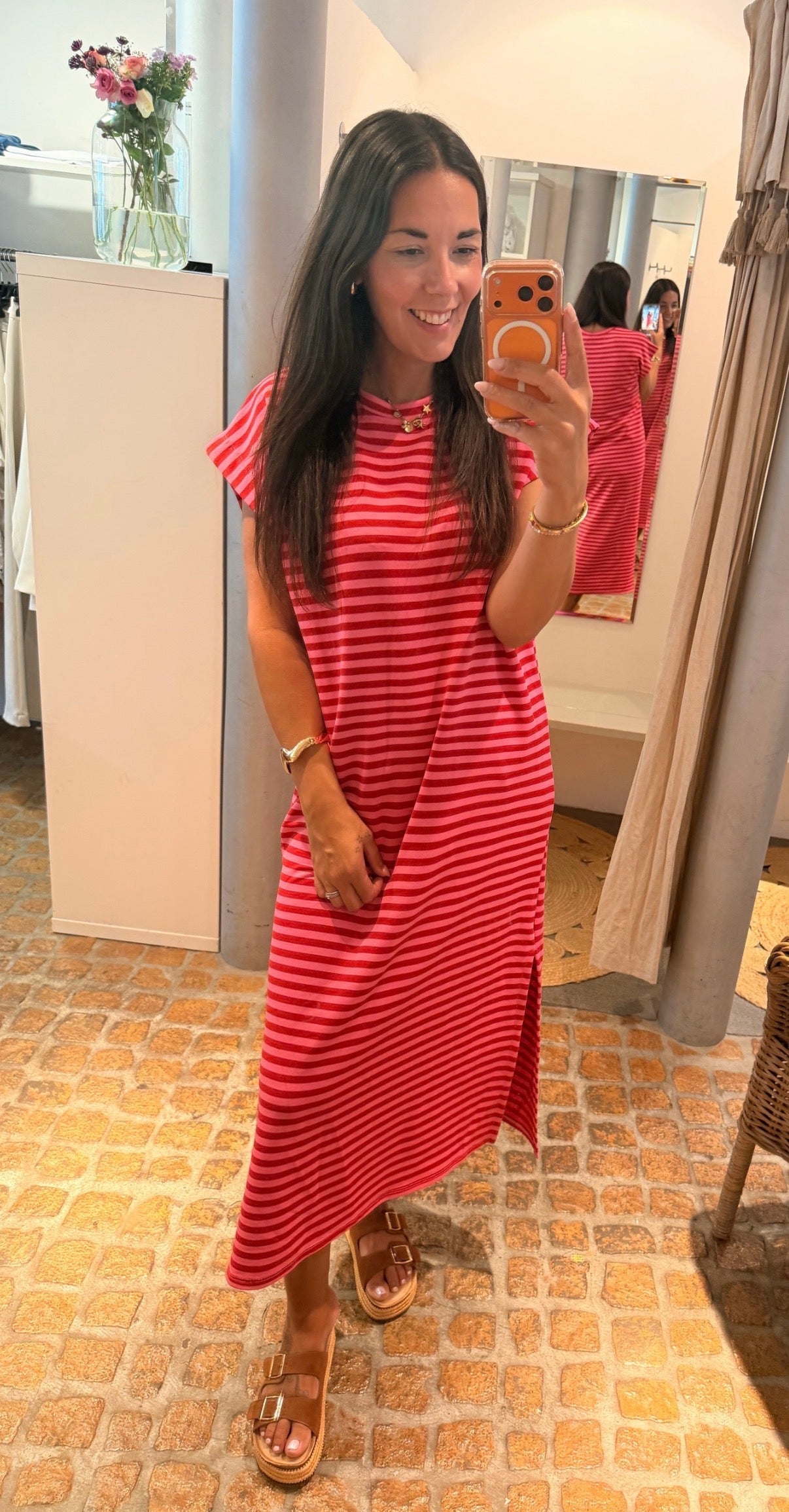 MAXI DRESS STRIPES