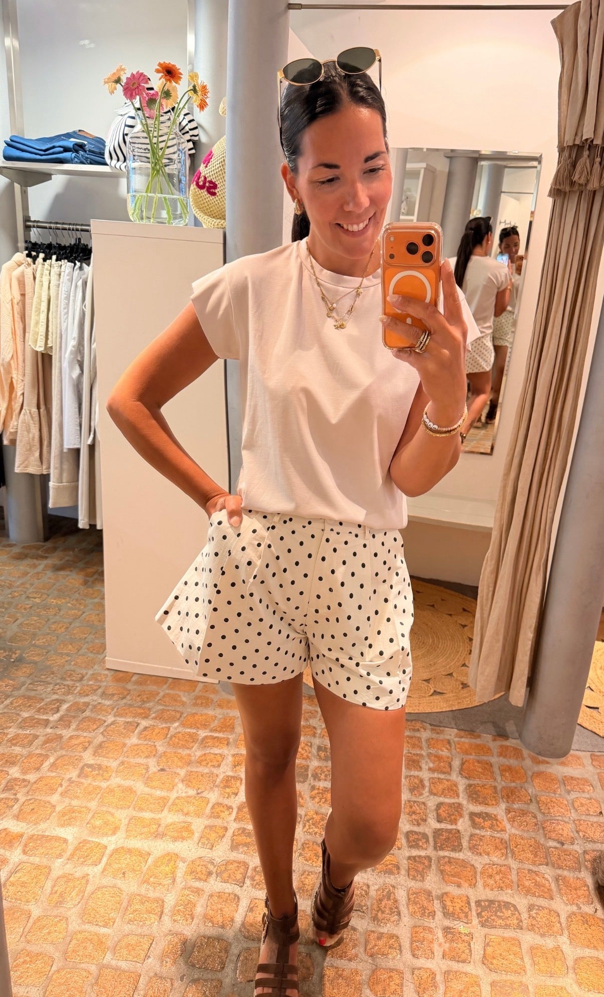 MIDI SHIRT BEIGE