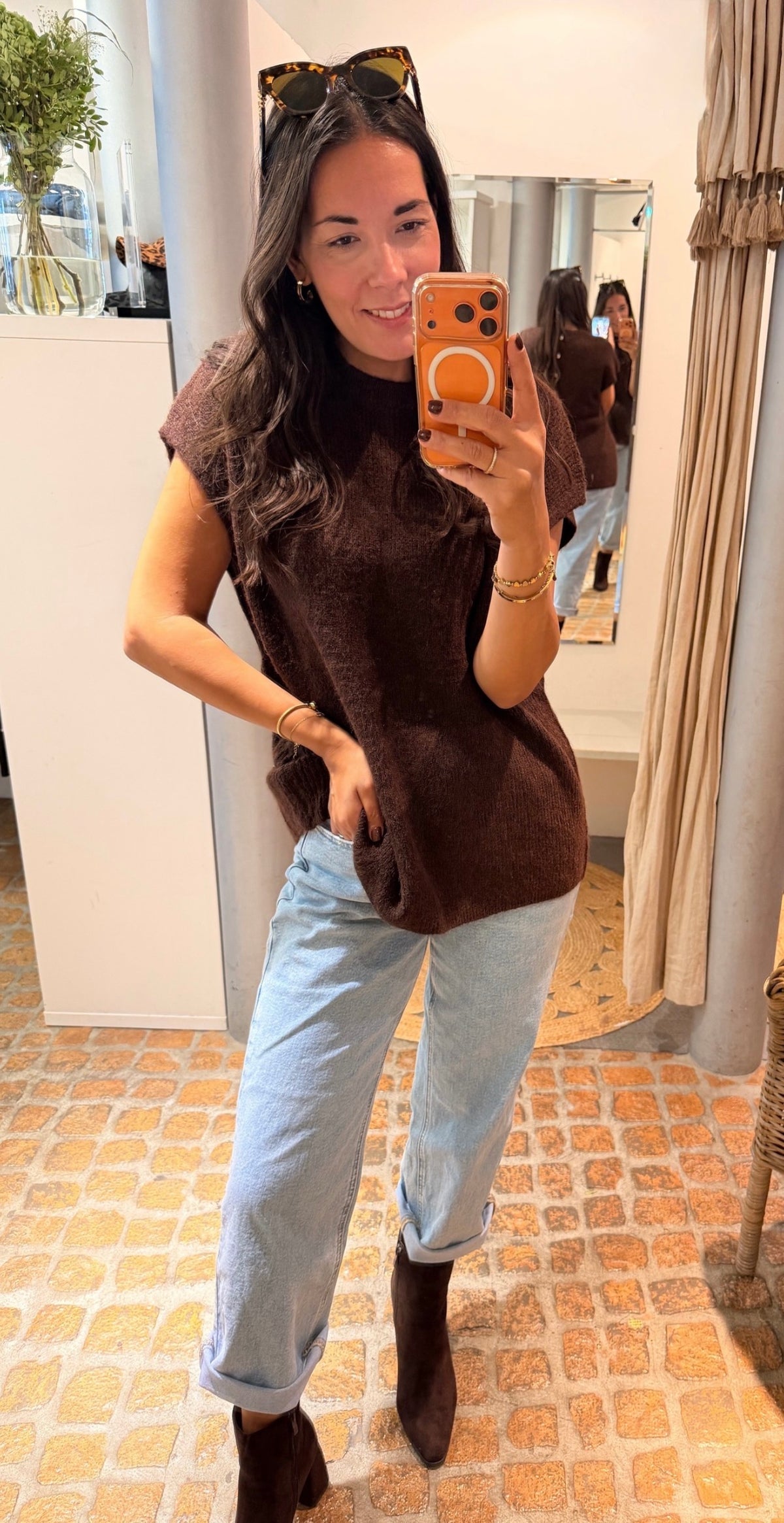LONG PULLI IN BRAUN