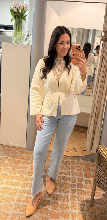 WICKEL CARDIGAN BEIGE