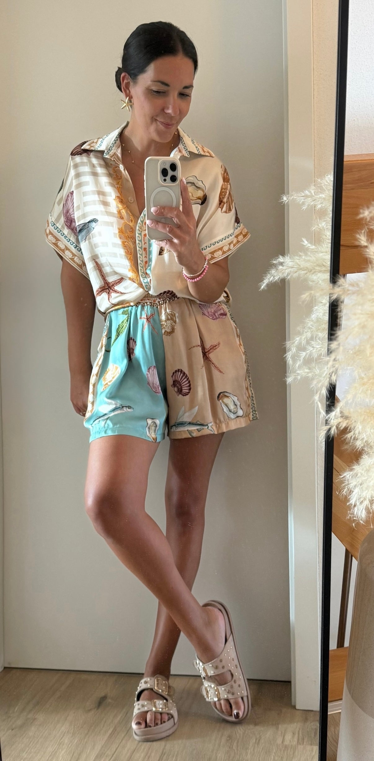 Satin Set Seashell