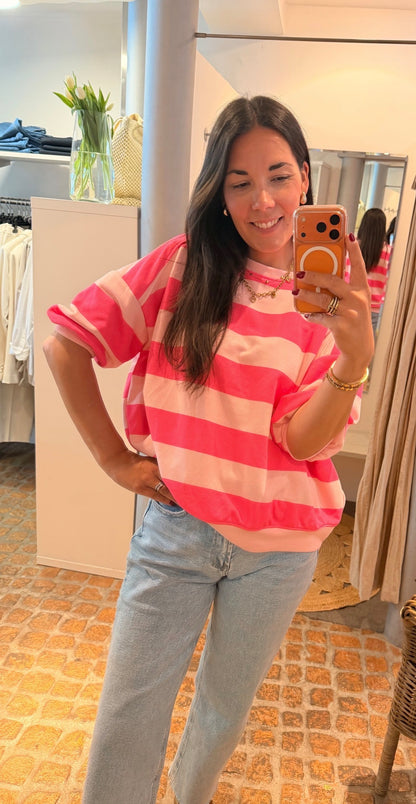 MIDI SHIRT NEON PINK