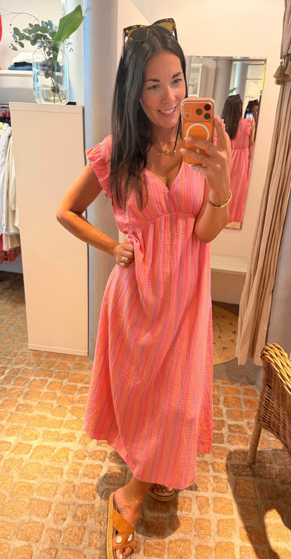 MUSSELIN KLEID AMY