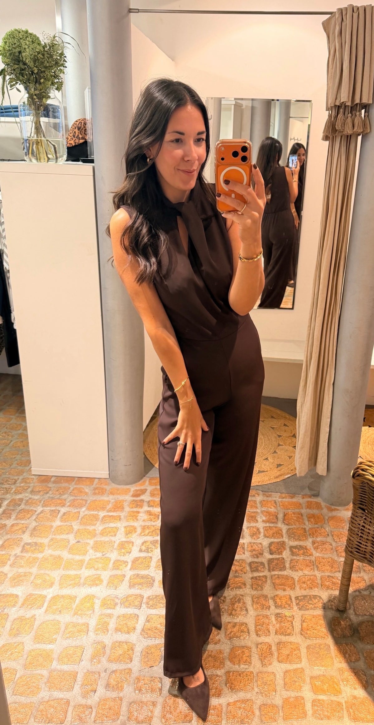 OVERALL DARK BROWN