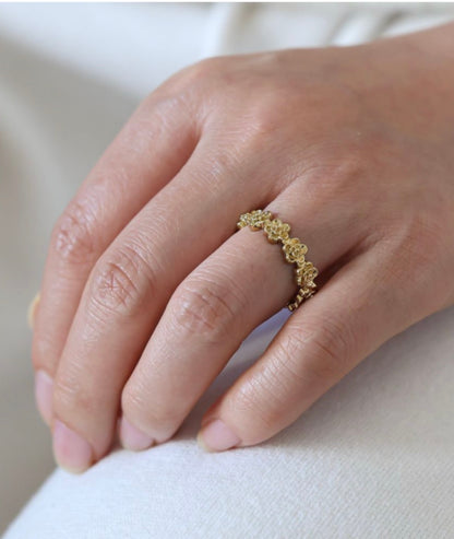 RING TINY FLOWERS