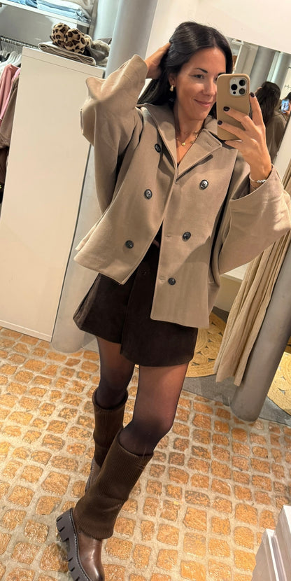 Boots Knitted in braun