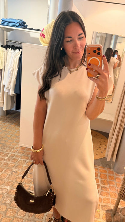 MAXI DRESS MILANO BEIGE
