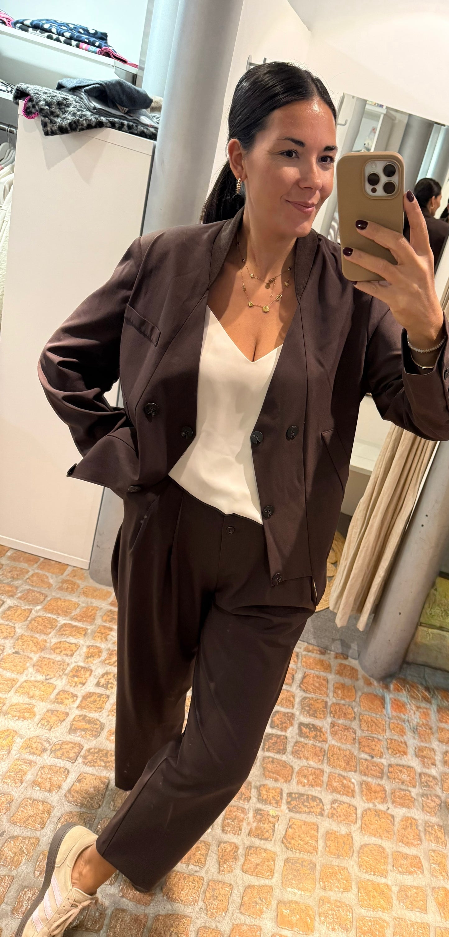 Blazer Sporty in schokobraun