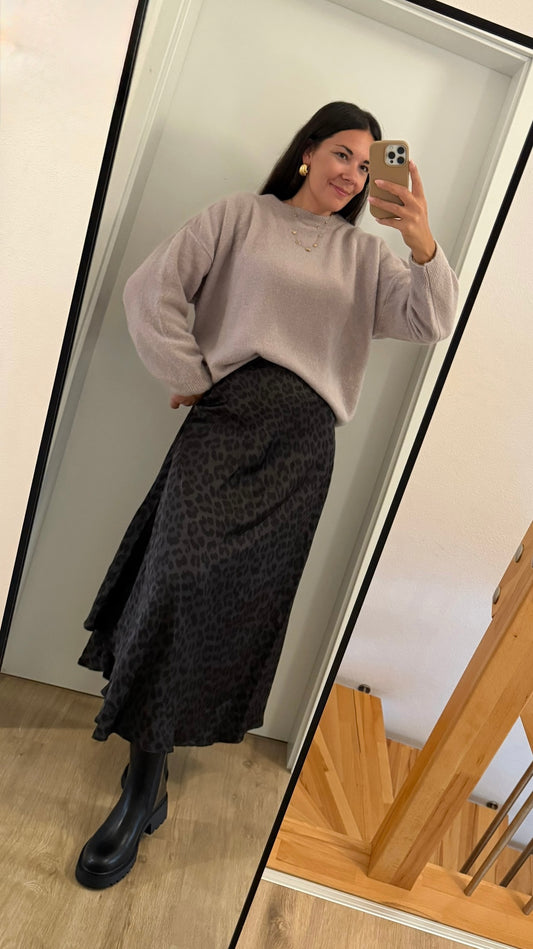 Pulli in Taupe