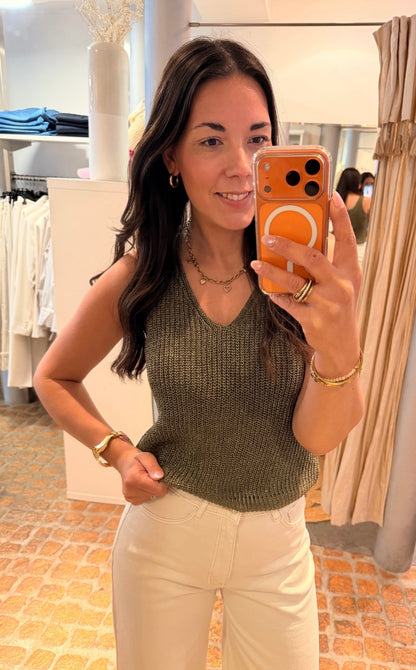OUI STRICKTOP KHAKI