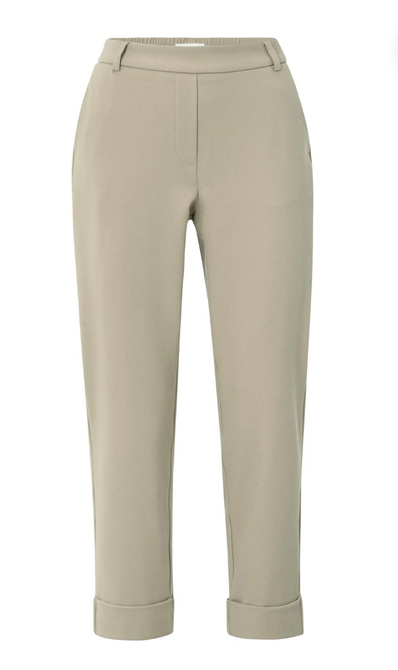 YAYA bequeme Hose in Beige