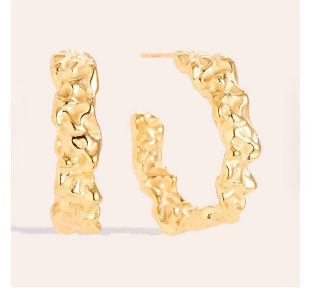 Ohrringe Big Hoops Twisted