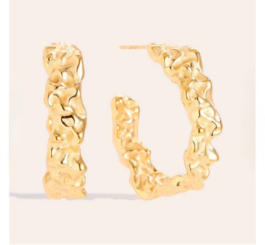 Ohrringe Big Hoops Twisted