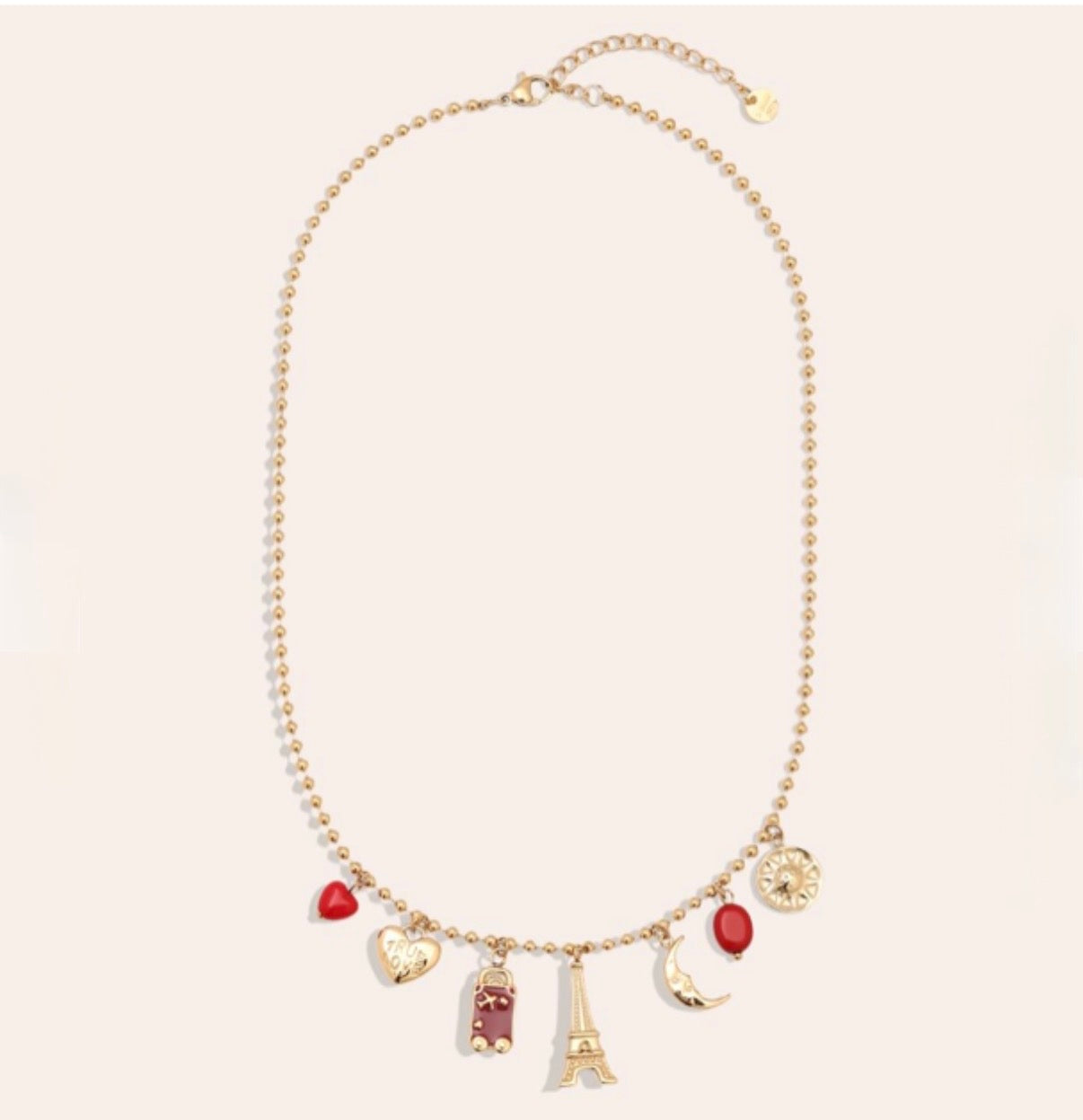 Kette I love Paris gold