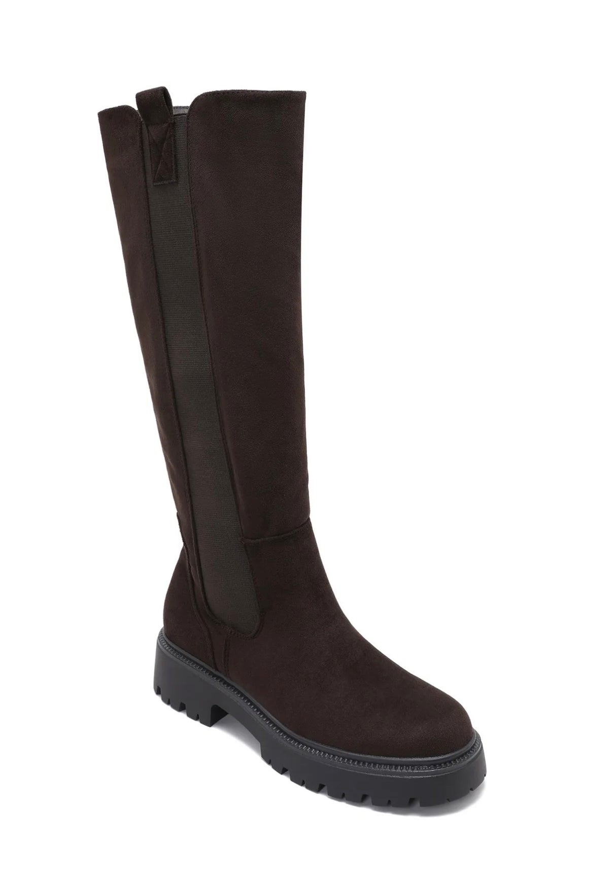 STIEFEL WILDLEDER BRAUN