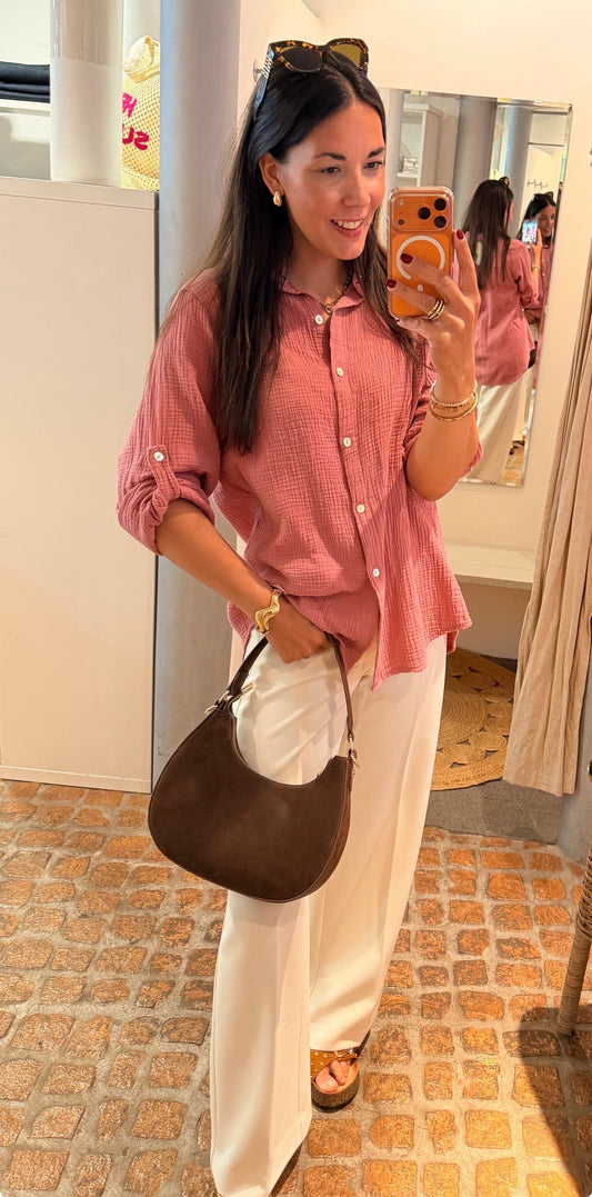 MUSSELIN BLUSE ALTROSA