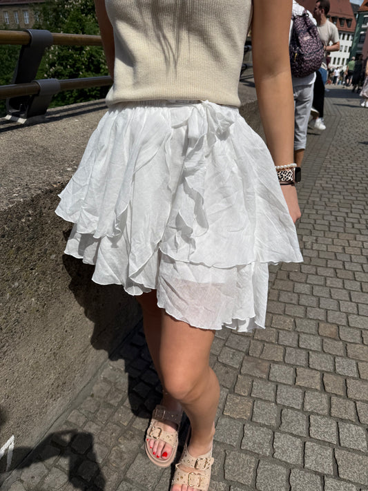 Sommer Rock in weiß