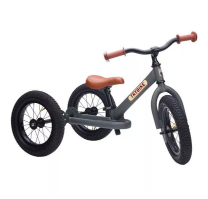 Trybike Laufrad 2 in 1 Steel Grey Matt