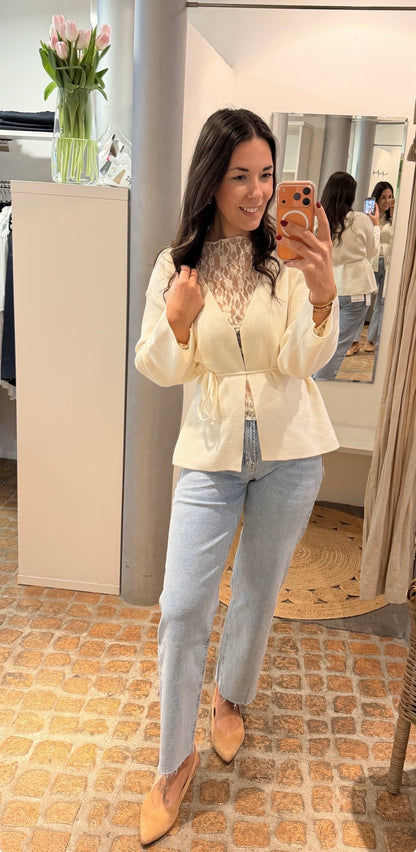 WICKEL CARDIGAN BEIGE